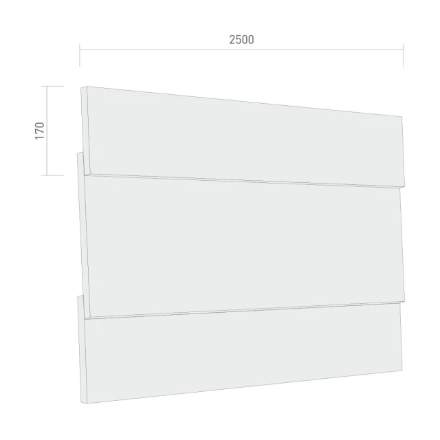 SerFibro Siding — Fibre Cement Cladding Planks — 170 × 2500 mm
