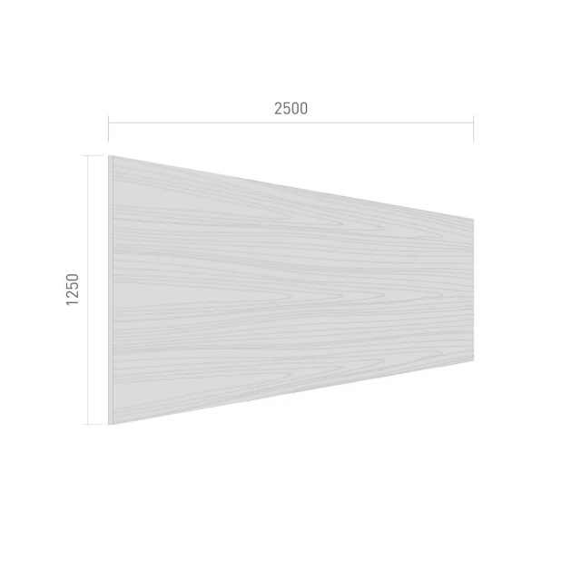 SerFibro Wood — Wood-Textured Fibre Cement Board — 1250 × 2500 mm