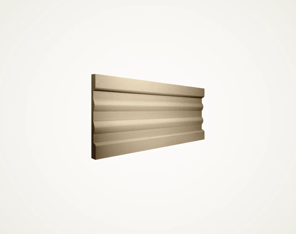 SerFibro KS-02 Fibre Cement Cornice Profile 205 × 2500 / 3000 × 20 mm