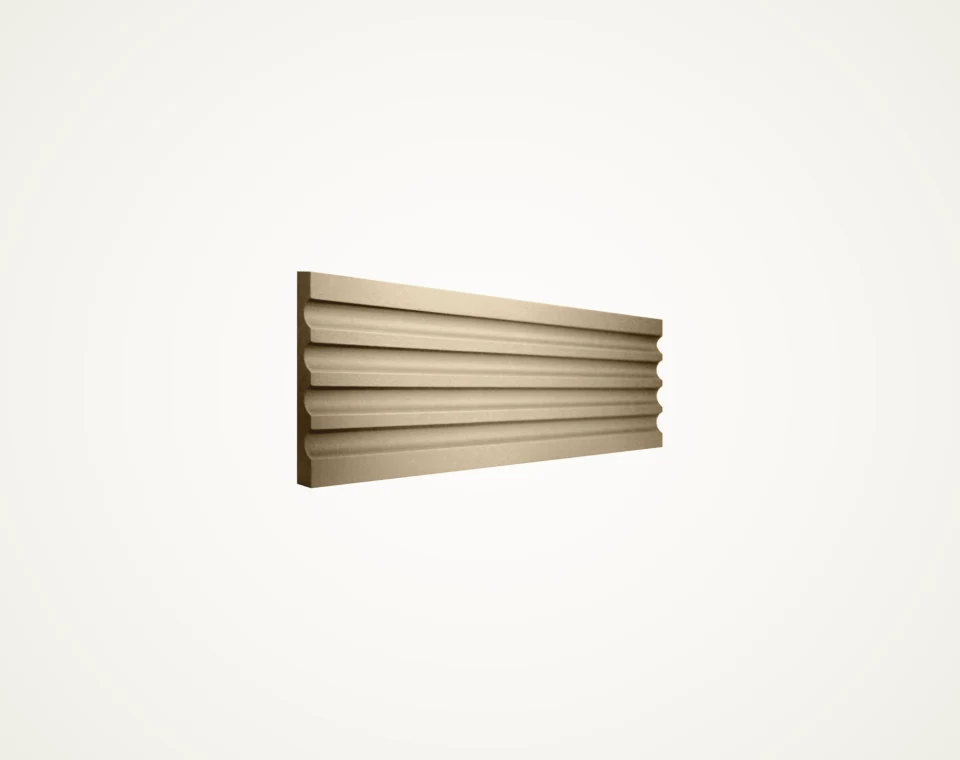 SerFibro PS-04 Fibre Cement Window Jamb Profile (150 mm) — 20 mm Class A1 autoclaved profile (SF-SV-PS04)