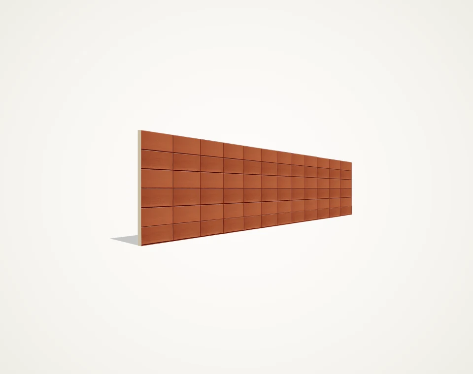 SerFibro Small Block Stone Fibre Cement Panel (92.5×195) 615 × 2460 × 12 mm