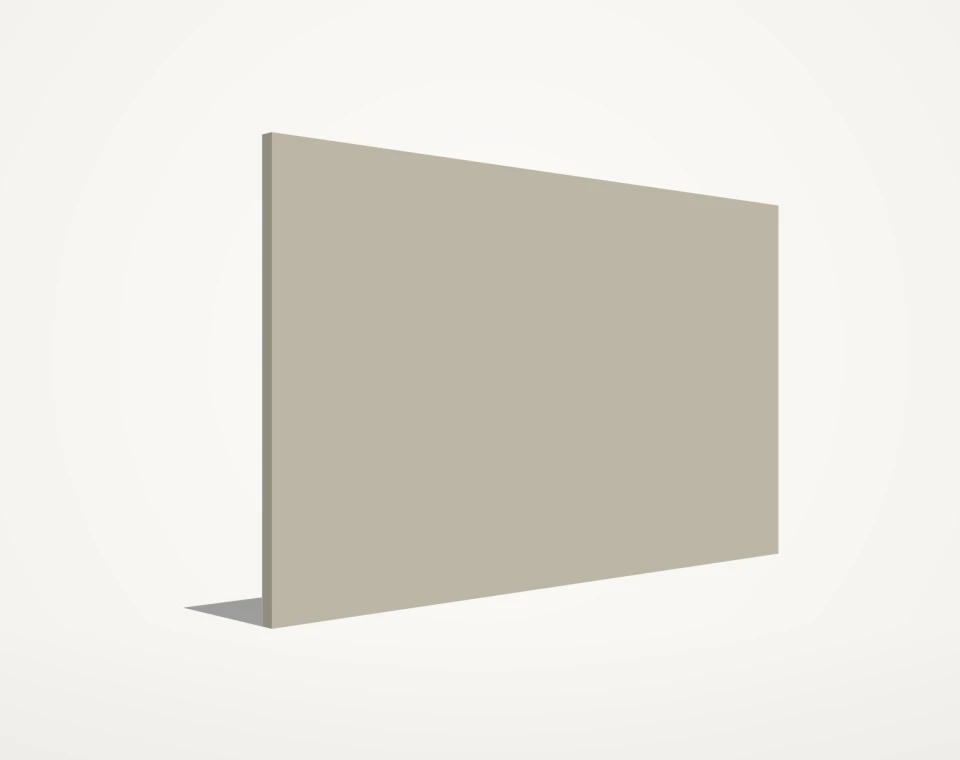 SerFibro Smooth Interior fibre cement board (EN 12467 Category C, Class A1) for interior partitions and wet-room backing